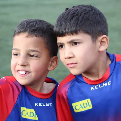 Dos companys d’equip de l’EDFOR